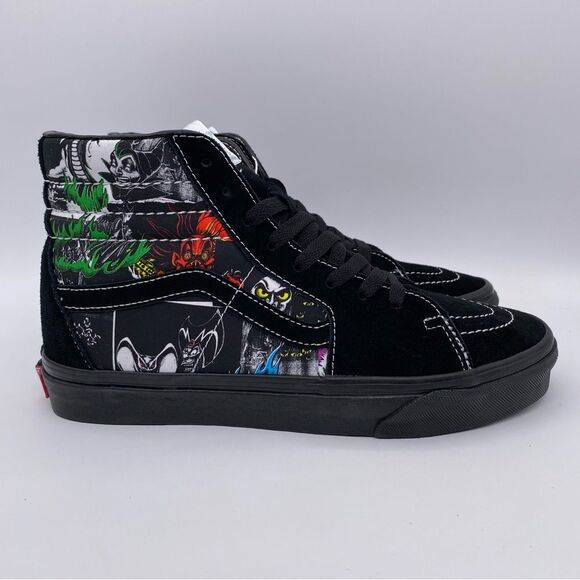 Vans x Disney Sk8-Hi Disney 100 'Villains' Women's Shoes Sneakers | Size: 10 - Picture 2 of 16